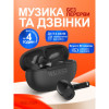 Навушники Bluetooth WALKER WTS-60 ENC black