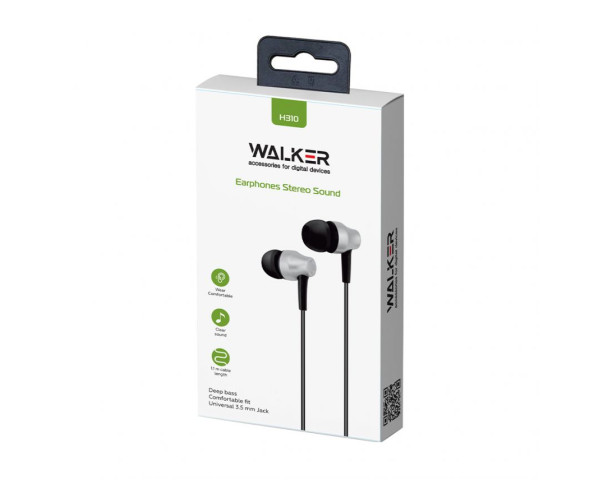 Навушники WALKER H310 black/grey
