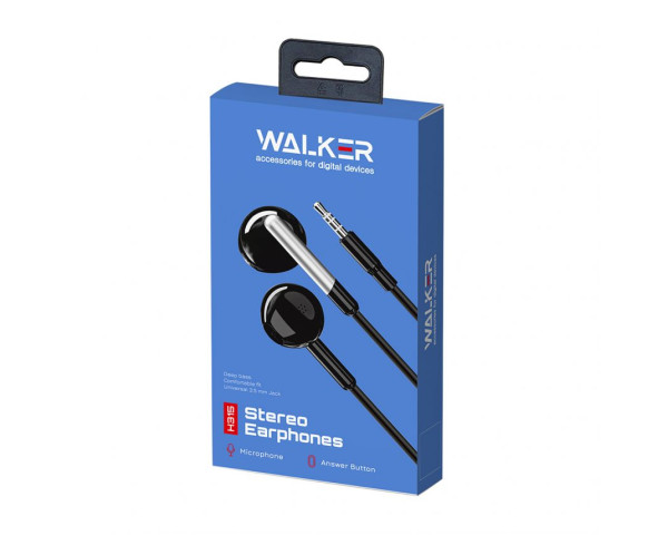 Наушники WALKER H315 black