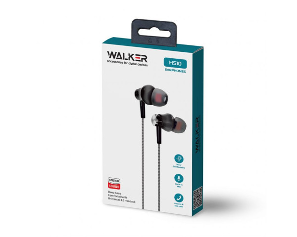 Навушники WALKER H510 black