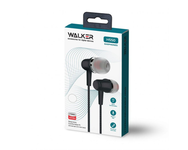 Навушники WALKER H550 black
