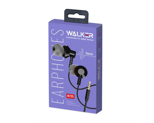 Навушники WALKER H725 black