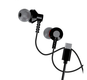 Навушники WALKER H725 з роз'ємом Type-C black