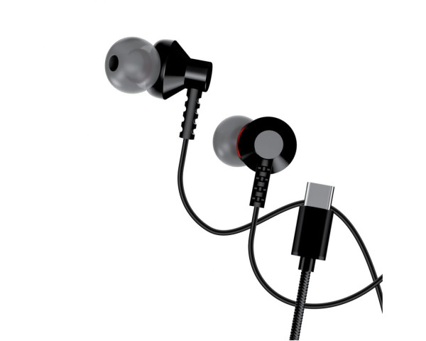 Навушники WALKER H725 з роз'ємом Type-C black