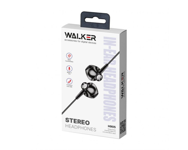 Навушники WALKER H905 black