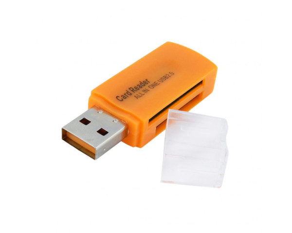 Кардрідер WALKER WCD-56 15в1 microSD