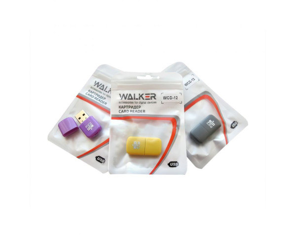 Кардрідер WALKER WCD-12 microSD
