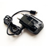 Мережевий зарядний пристрій (адаптер) 2в1 WALKER WH-12 1USB / 1A + Micro black