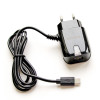 Сетевое зарядное устройство (адаптер) 2в1 WALKER WH-24 1USB / 2A + Type-C black
