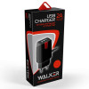 Сетевое зарядное устройство (адаптер) 2в1 WALKER WH-24 1USB / 2A + Type-C black