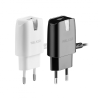 Мережевий зарядний пристрій (адаптер) 2в1 WALKER WH-24 1USB / 2A + Type-C white