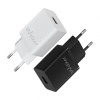 Мережевий зарядний пристрій (адаптер) 2в1 WALKER WH-26 1USB / 2.1A + Lightning white