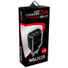 Мережевий зарядний пристрій (адаптер) 2в1 WALKER WH-27 2USB / 2.1A + Micro black