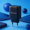 Мережевий зарядний пристрій (адаптер) WALKER WH-31 2USB / 2.1A black