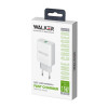 Сетевое зарядное устройство (адаптер) WALKER WH-35 QC3.0 1USB/3A/15W white