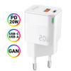 Мережевий зарядний пристрій (адаптер) WALKER WH-42 18W white