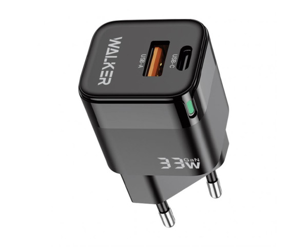 Сетевое зарядное устройство (адаптер) WALKER WH-43 18W black