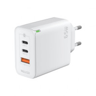 Мережевий зарядний пристрій (адаптер) WALKER WH-45 65W white
