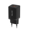 Мережевий зарядний пристрій (адаптер) WALKER WH-60 GAN PD_30W / QC_18W / 30W Max black
