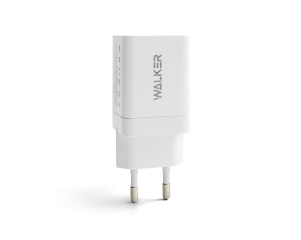 Сетевое зарядное устройство (адаптер) WALKER WH-65 PD_65W / GaN Technology white