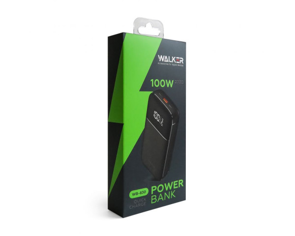 Power Bank WALKER WB-830 20000mAh 100W black