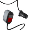 Автомобільний зарядний пристрій (адаптер) 4в1 XO CC29 PD / QC3.0 / TWS Gen / з конектором Lightning для AirPods black
