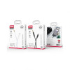 Аудіокабель XO NB-R211B Type-C to AUX 3.5мм black