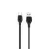 Кабель USB XO NB103 2.1A Quick Charge Micro 2m прогумований black