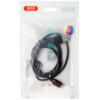 Кабель USB XO NB103 2.1A Quick Charge Type-C 2m прогумований black