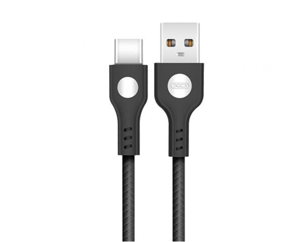 Кабель USB XO NB107 Type-C Quick Charge 2.1A black