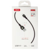 Кабель USB XO NB107 Type-C Quick Charge 2.1A black