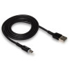 Кабель USB XO NB112 Micro Quick Charge 3A black