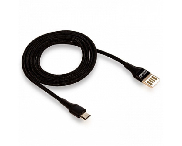 Кабель USB XO NB118 Micro Quick Charge 2.1A black
