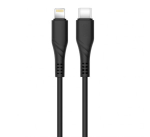 Кабель USB XO NB123 Type-C to Lightning PD Quick Charge 2A black