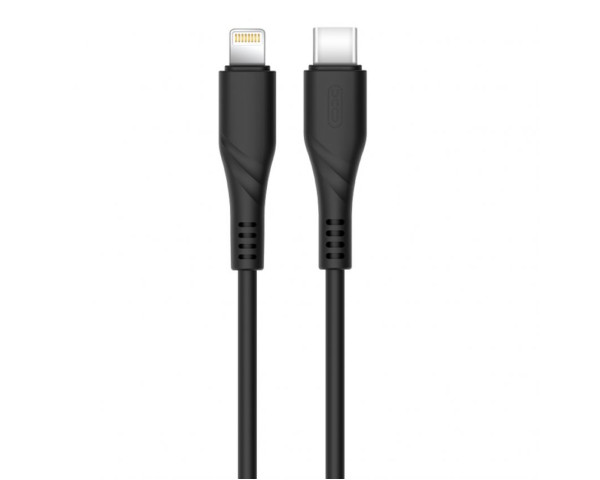 Кабель USB XO NB123 Type-C to Lightning PD Quick Charge 2A black