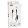 Кабель USB XO NB128 3в1 Magnetic Type-C+Micro+Lightning 1m black