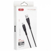 Кабель USB XO NB135 Micro Quick Charge 2.4A graphite