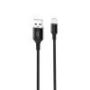 Кабель USB XO NB143 2м Micro плетений black