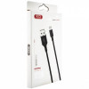 Кабель USB XO NB143 2м Micro плетений black