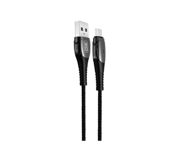 Кабель USB XO NB145 Micro 2.4A black