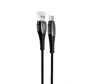 Кабель USB XO NB145 Smart Chipset автовідключення Type-C black