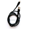 Кабель USB XO NB146 Lightning прогумований black
