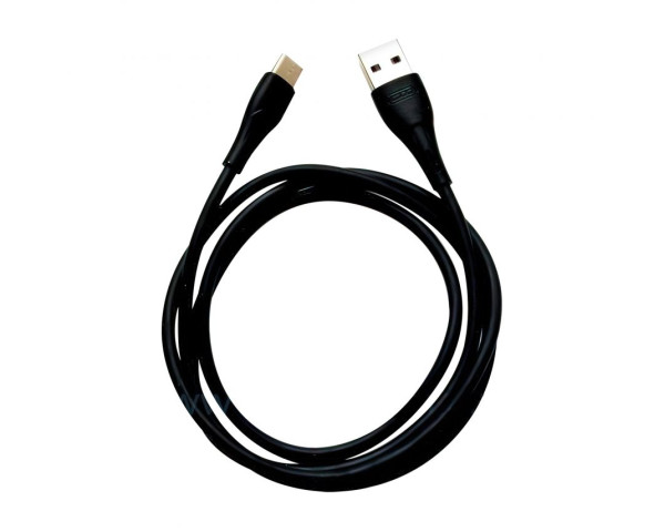 Кабель USB XO NB146 Type-C прогумований black