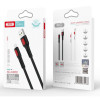Кабель USB XO NB151 Micro 2.4A black
