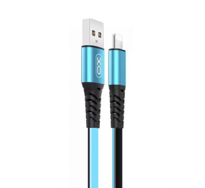 Кабель USB XO NB154 Lightning 2A blue