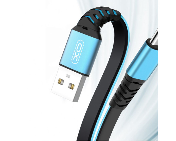 Кабель USB XO NB154 Micro 2A blue