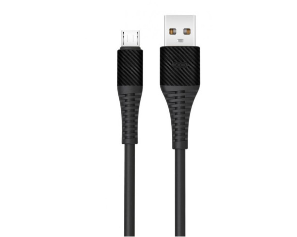 Кабель USB XO NB157 Micro 2.4A black
