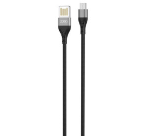 Кабель USB XO NB188 Micro 2.4A black