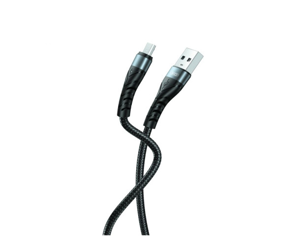 Кабель USB XO NB209 Micro 2.4A black