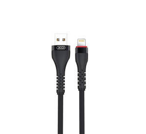 Кабель USB XO NB213 Lightning 2.4A black
